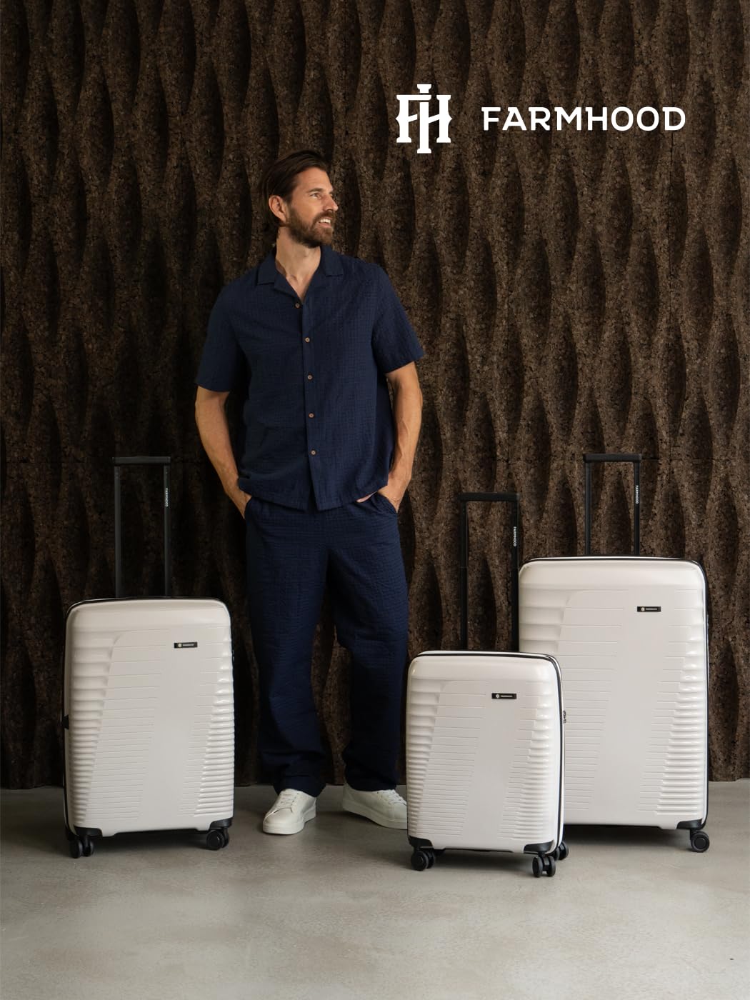 Farmhood Eco Edition Koffer Set 3-teilig TSA