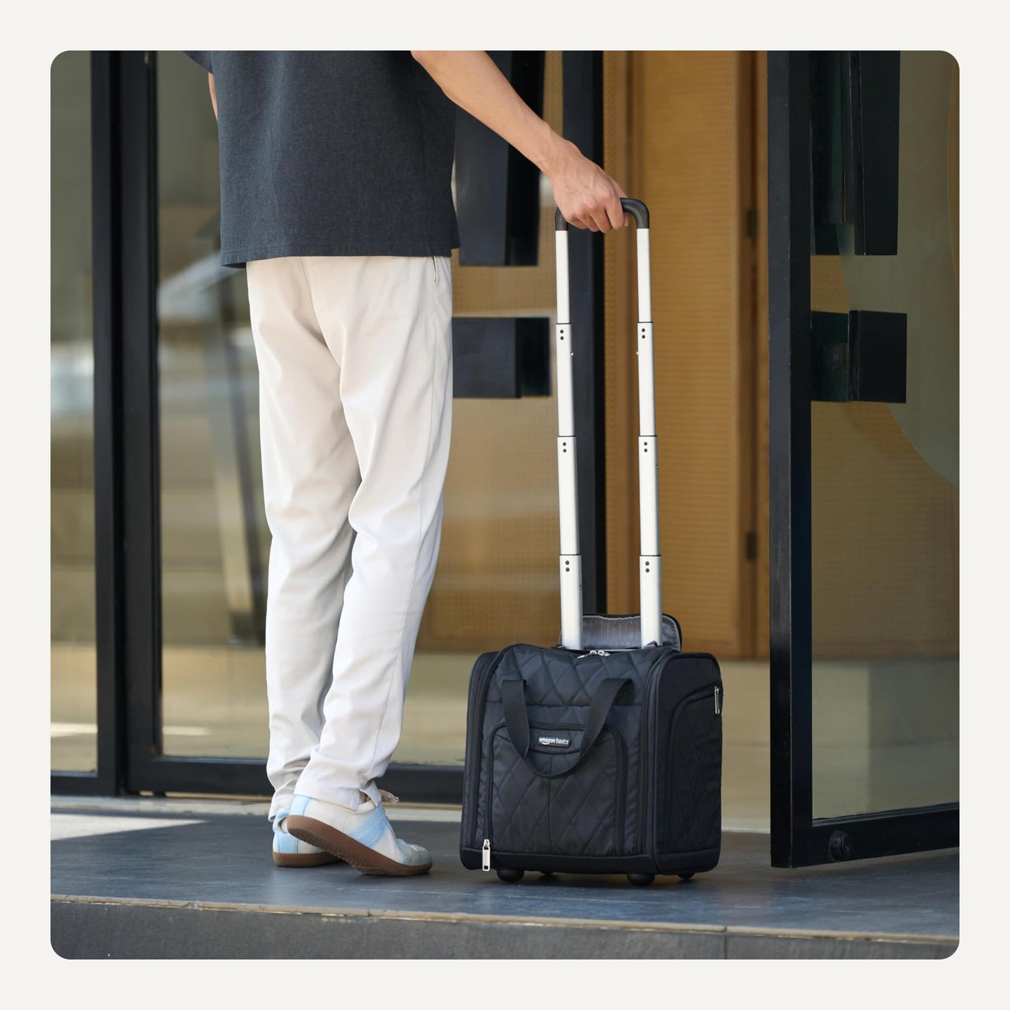 Basics Underseat Koffer Schwarz 35,3 cm